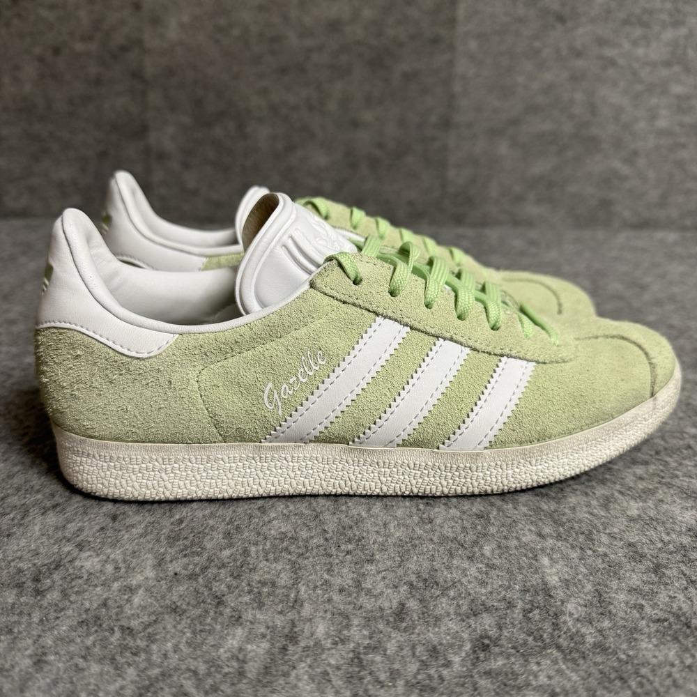 adidas Gazelle Womens‎ 5.5 Semi Green Spark Shoes Sneakers